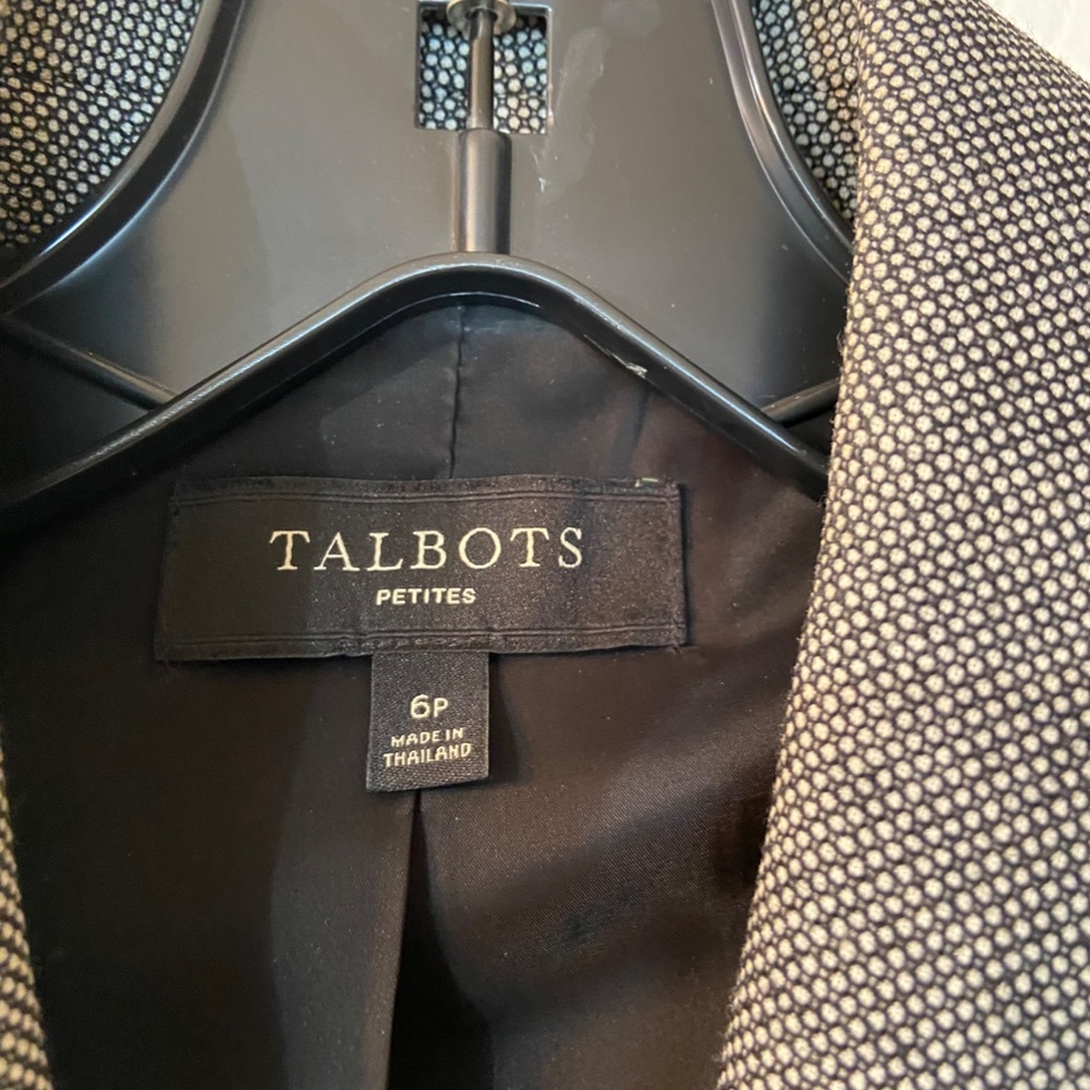 TALBOTS Wool-Blend Career Wear Blazer Women S